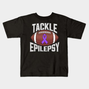 Epilepsy Awareness Tackle Epilepsy Kids T-Shirt